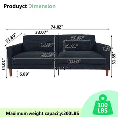 Home Sofa Seats Are Black